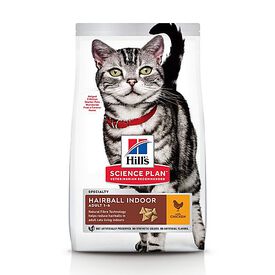 Hill's - Feline Hairball Indoor Adult Poulet pour Chat