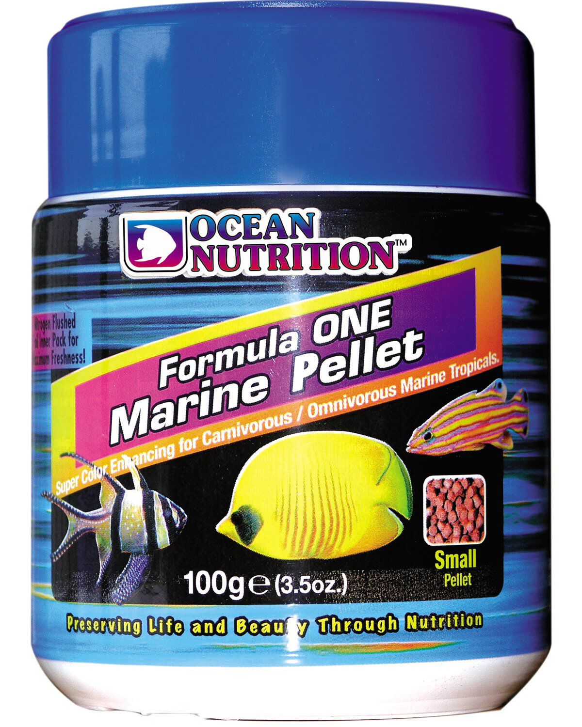 Ocean Nutrition - Granul&eacute;s Formula One Small pour Poissons - 100g Image num&eacute;ro 1