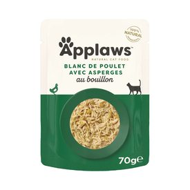 Applaws - Sachet Fraîcheur Poulet Asperge pour Chat - 70g