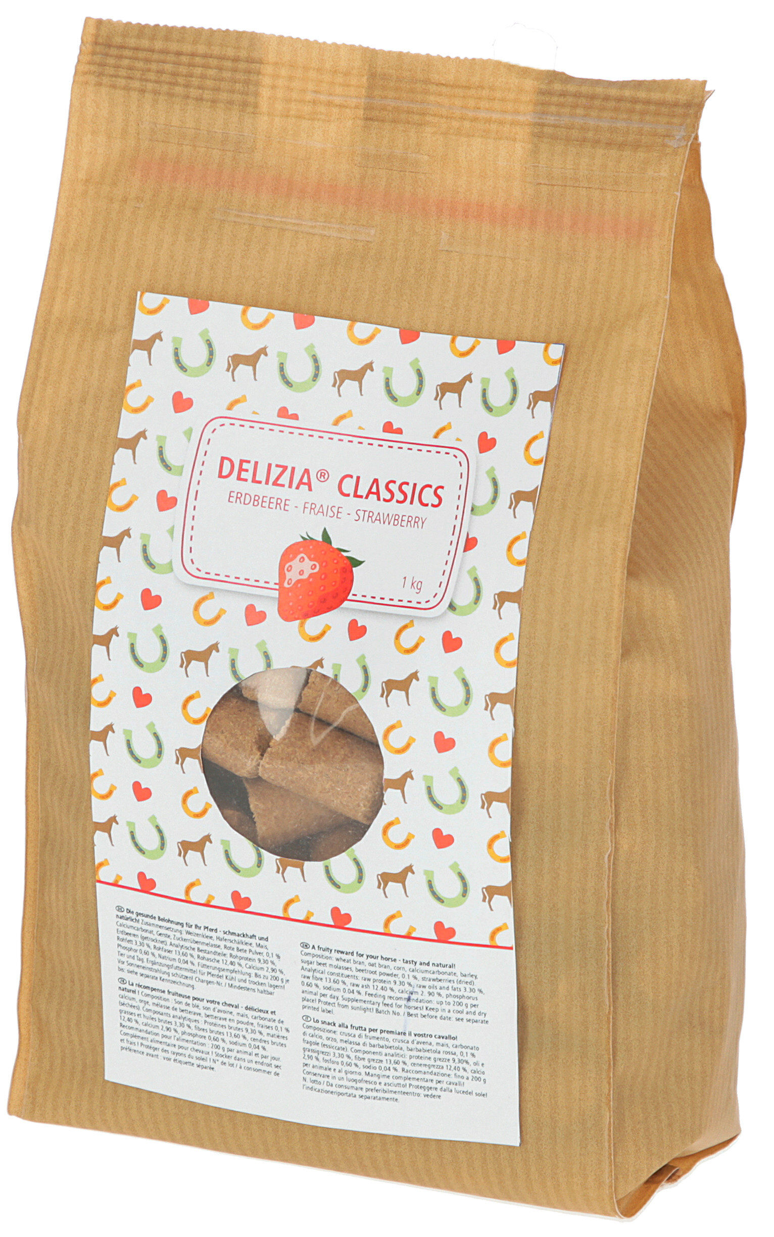 Delizia - Friandises Fraise - 1kg Image num&eacute;ro 1