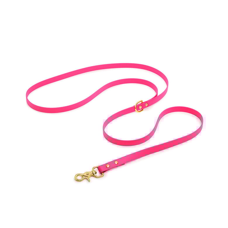 Pop Dog - Laisse Bandoulière Glouton Rose pour Chien - XS/S Image numéro 1 Pop Dog - Laisse Bandoulière Glouton Rose pour Chien - XS/S Image numéro 1