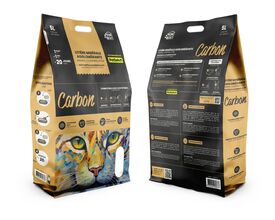 Home N'Pet - Litière Agglomérante Carbon 350% pour Chats