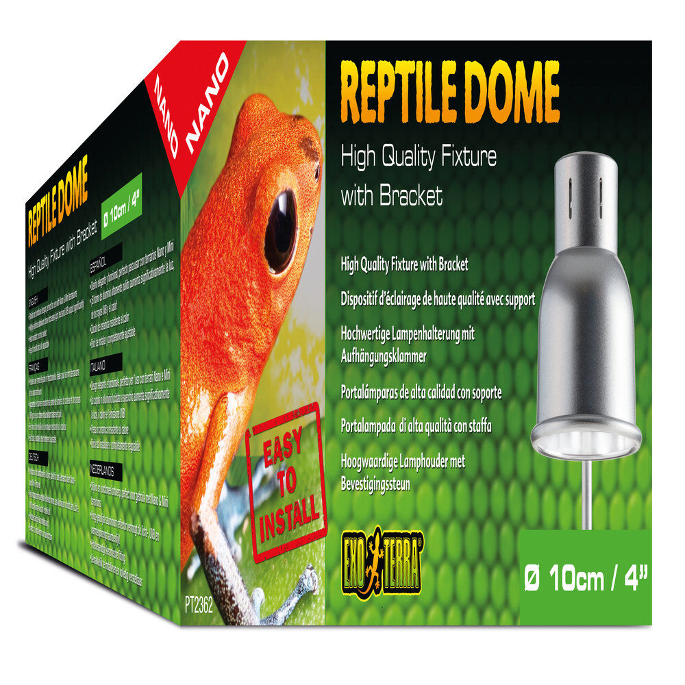 Exo Terra Reptile Nano Aluminum Dome Image num&eacute;ro 1