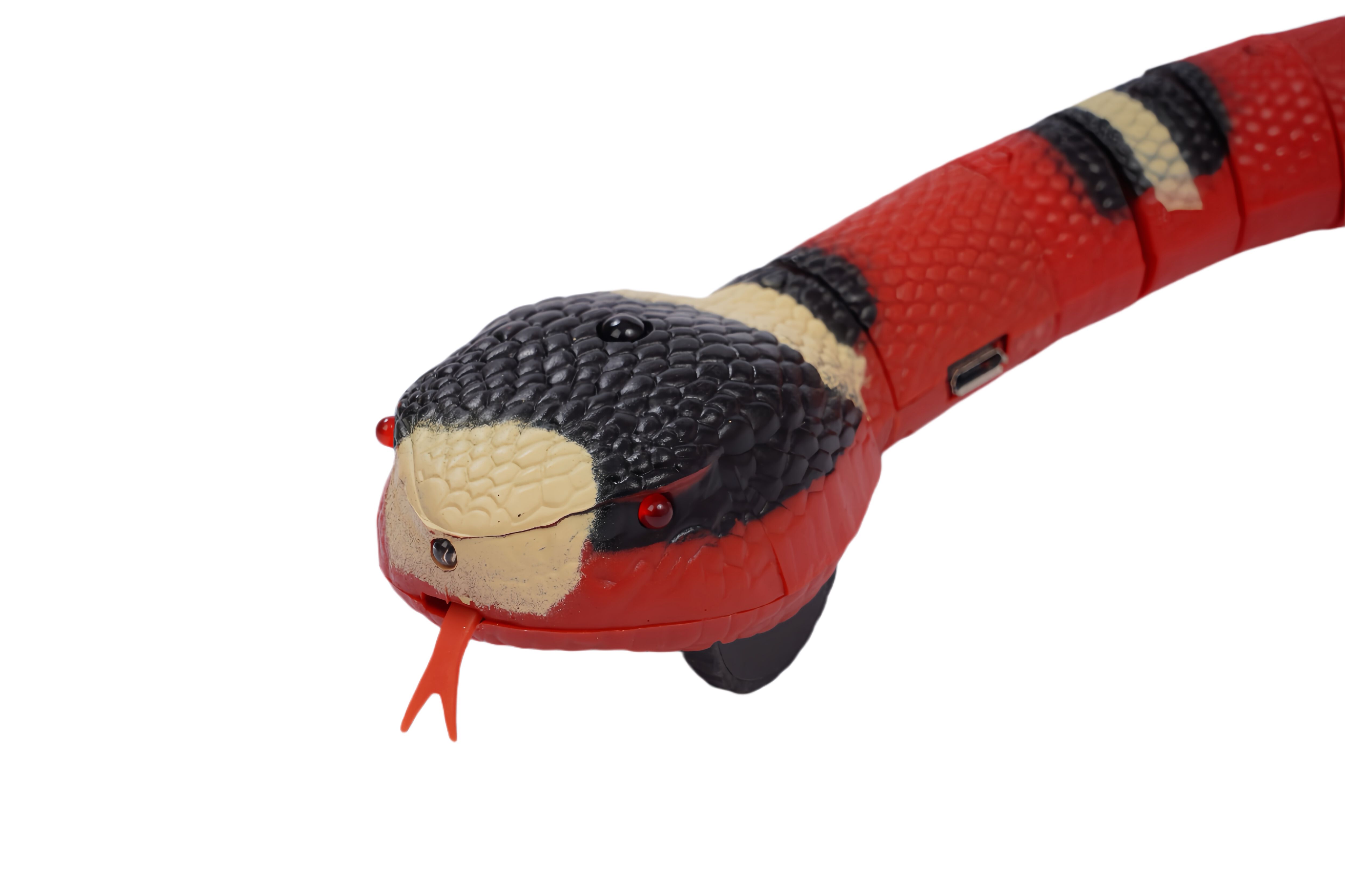 Tootoy! - Jouet Serpent &agrave; Chasser pour Chats - Rouge Image num&eacute;ro 2
