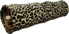 Flamingo - Tunnel Léopard pour Chats - 90x25cm