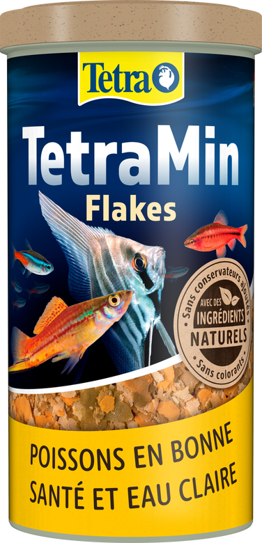 Tetra - Aliment Complet TetraMin en Flocons pour Poissons Tropicaux - 1L Image numéro 1 Tetra - Aliment Complet TetraMin en Flocons pour Poissons Tropicaux - 1L Image numéro 1