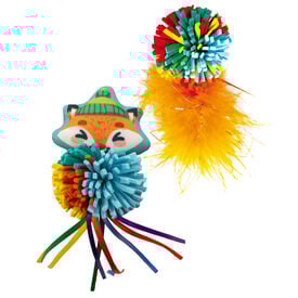 Croci - Jouet Doux Pompon pour Chats - 9cm