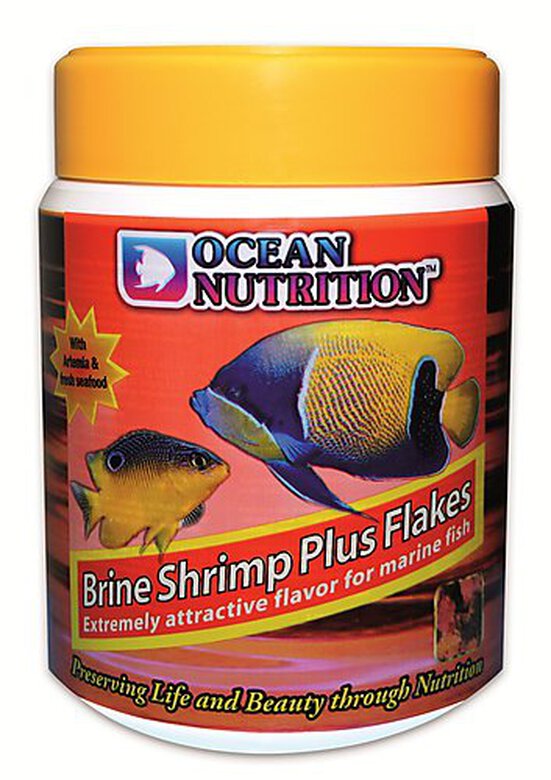 Ocean Nutrition - Aliment en Flocons Brine Shrimp Plus Flex pour Poissons - 70g image number null