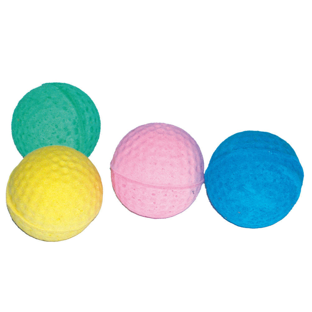 Croci - Jouet Gioco Boule de Plumes pour Chats - 5cm Image num&eacute;ro 1