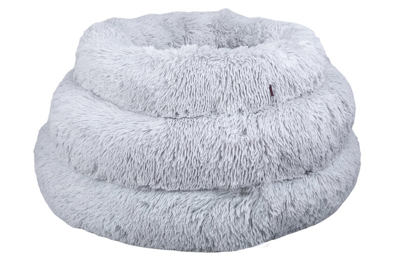 Leeby - Donut Extra Doux Gris pour Chiens - L Image numéro 2 Leeby - Donut Extra Doux Gris pour Chiens - L Image numéro 2