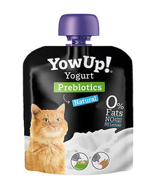 Yowup -  Yaourt Enrichie en Prébiotique pour Chats - 85g