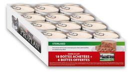 Pro Plan - Pâtée Sterilised au Saumon Pour Chat
