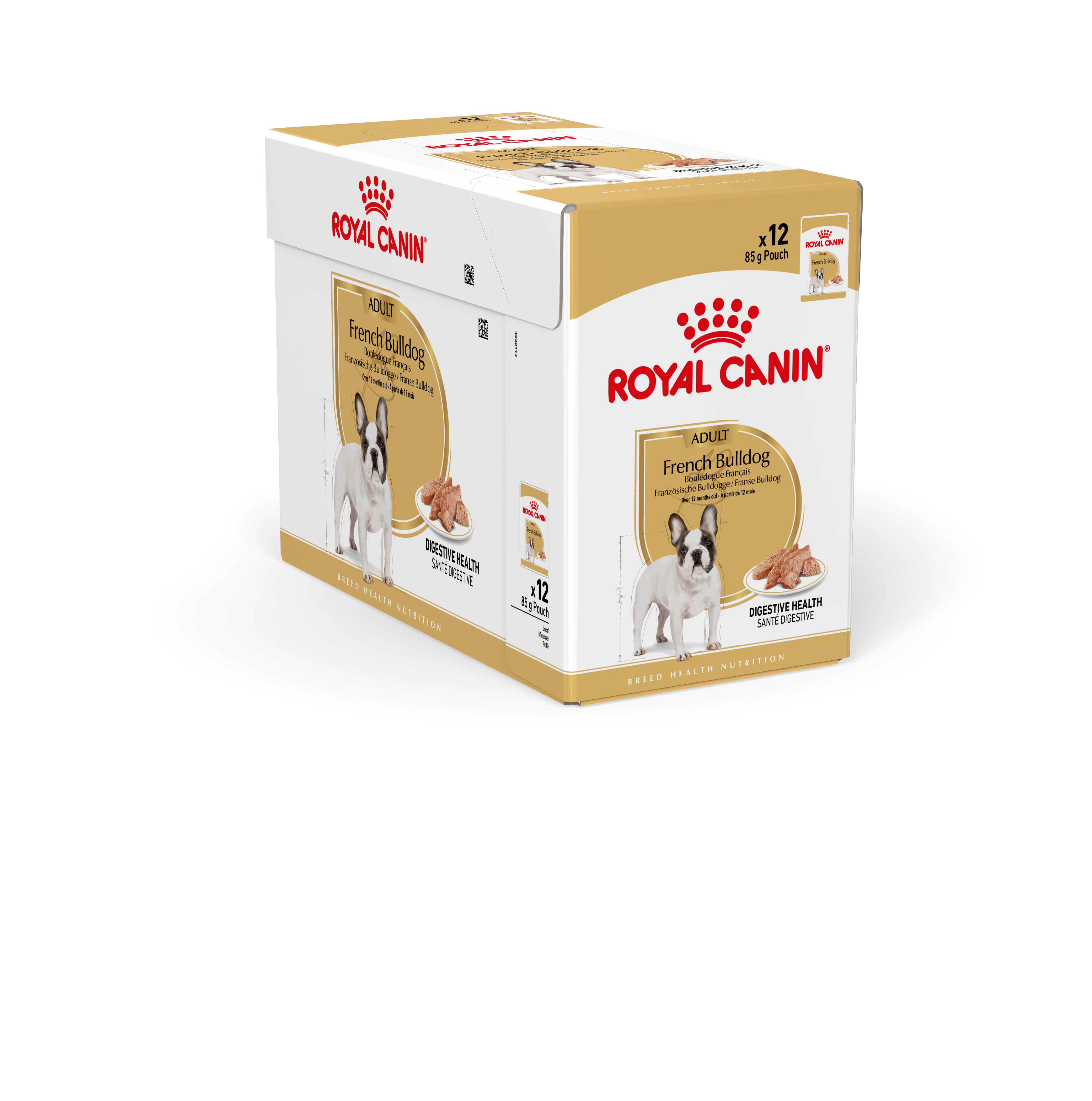 Royal Canin - P&acirc;t&eacute;e en Mousse French Bulldog pour Chiens - 12x85g Image num&eacute;ro 1
