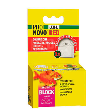 JBL - Blocs Pronovo RED HOLIDAY pour Poissons Rouges - x3