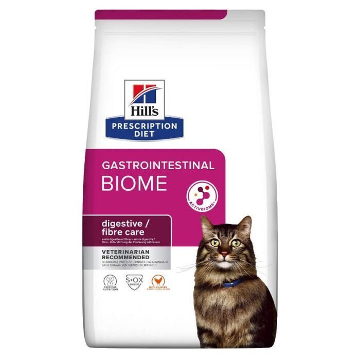 Hill's Prescription Diet - Croquettes  Gastrointestinal Biome Pour Chats - 3Kg Image num&eacute;ro 1