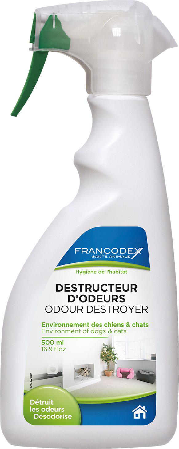 Francodex - Destructeur d'Odeurs pour l'Habitat - 500ml Image num&eacute;ro 1
