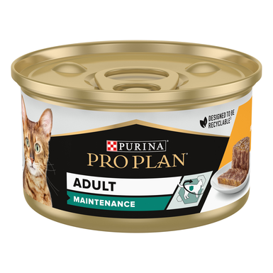 Pro Plan - Pâtée Adult au Poulet pour Chat Adulte - 85g