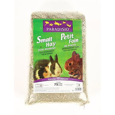 Paradisio - Petit Foin de Prairie pour Rongeur - 75L