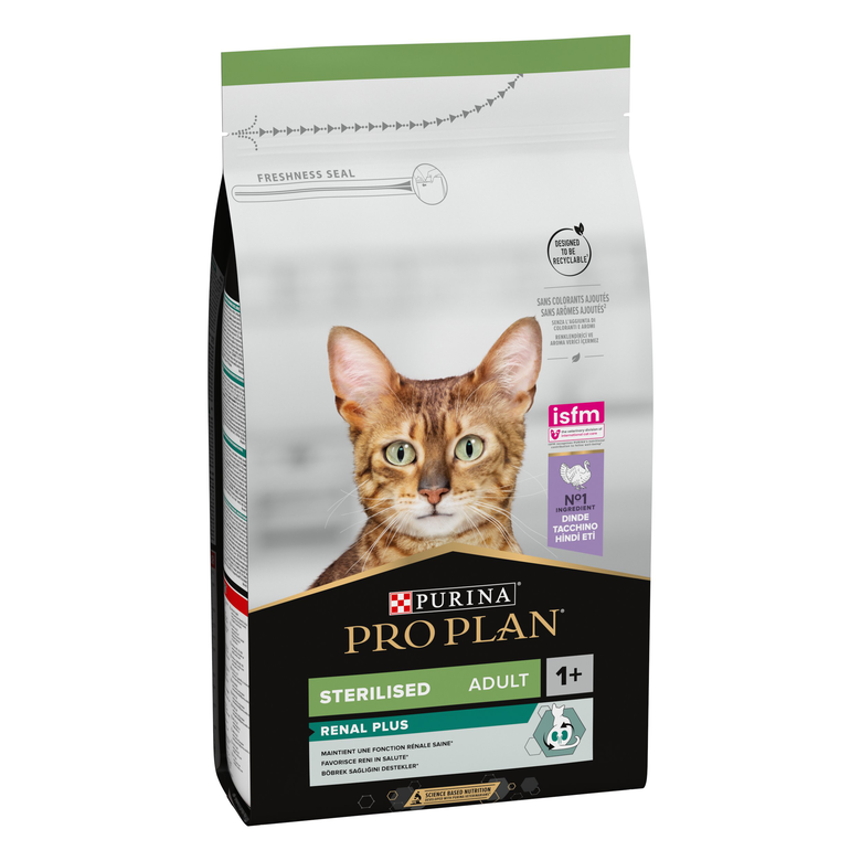 Pro Plan - Croquettes Sterilised à la Dinde pour Chat Adulte Stérilisé - 1,5Kg Image numéro 2 Pro Plan - Croquettes Sterilised à la Dinde pour Chat Adulte Stérilisé - 1,5Kg Image numéro 2