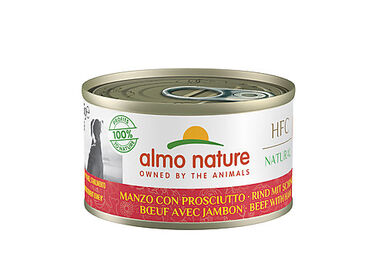 Almo Nature - Pâtée en Boîte HFC Bœuf Jambon pour Chien