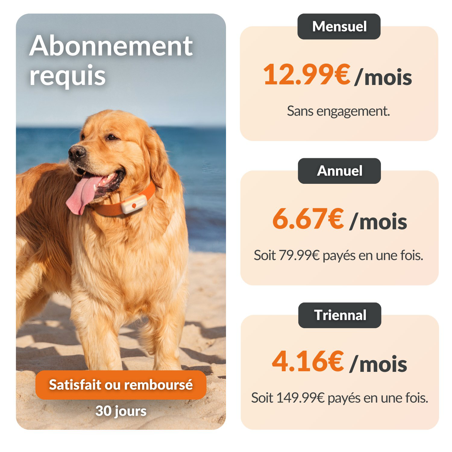 Weenect - Traceur GPS L/XL Edition 2023 pour Chiens - Blanc Image num&eacute;ro 11