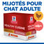 Hill’s Science Plan Heathy Cuisine Mijotés Pour Chat Adulte Au Poulet Et Légumes Ajoutés  - 12x80g Indicateur image numéro 5