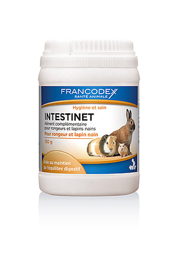 Francodex - Aliment Intestinet qui maintien l'Équilibre Digestif pour Rongeur - 150g