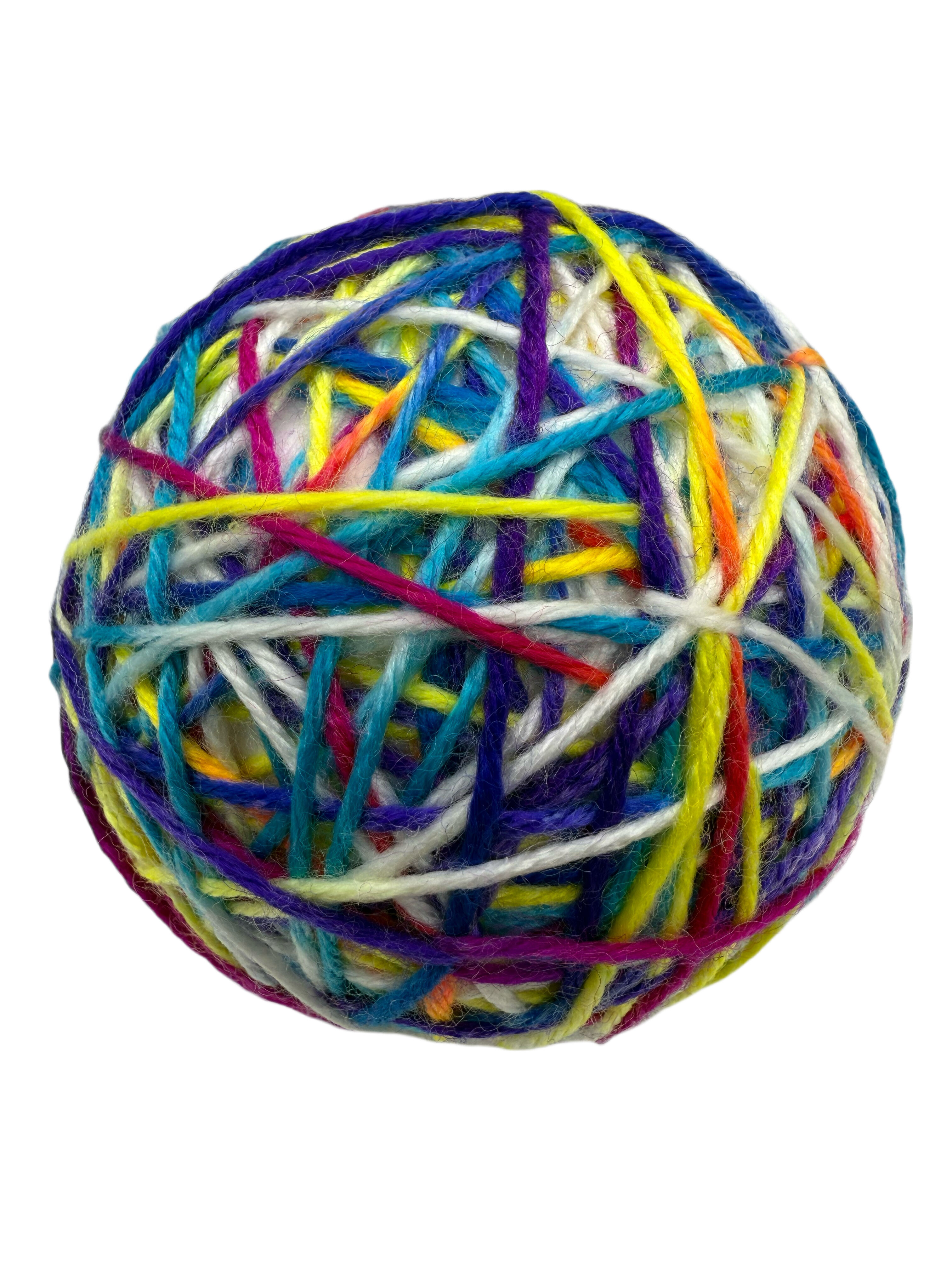 Tootoy! - Balle de Laine Color&eacute;e pour Chats - 15cm Image num&eacute;ro 1