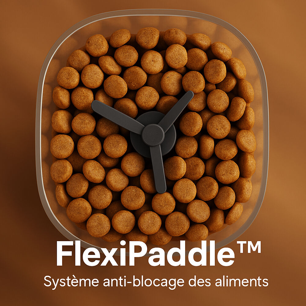 EZIclean - Distributeur de Croquettes et Fontaine pour Chat et Chien Nutribot Cam+ C8 - x1 Image num&eacute;ro 3