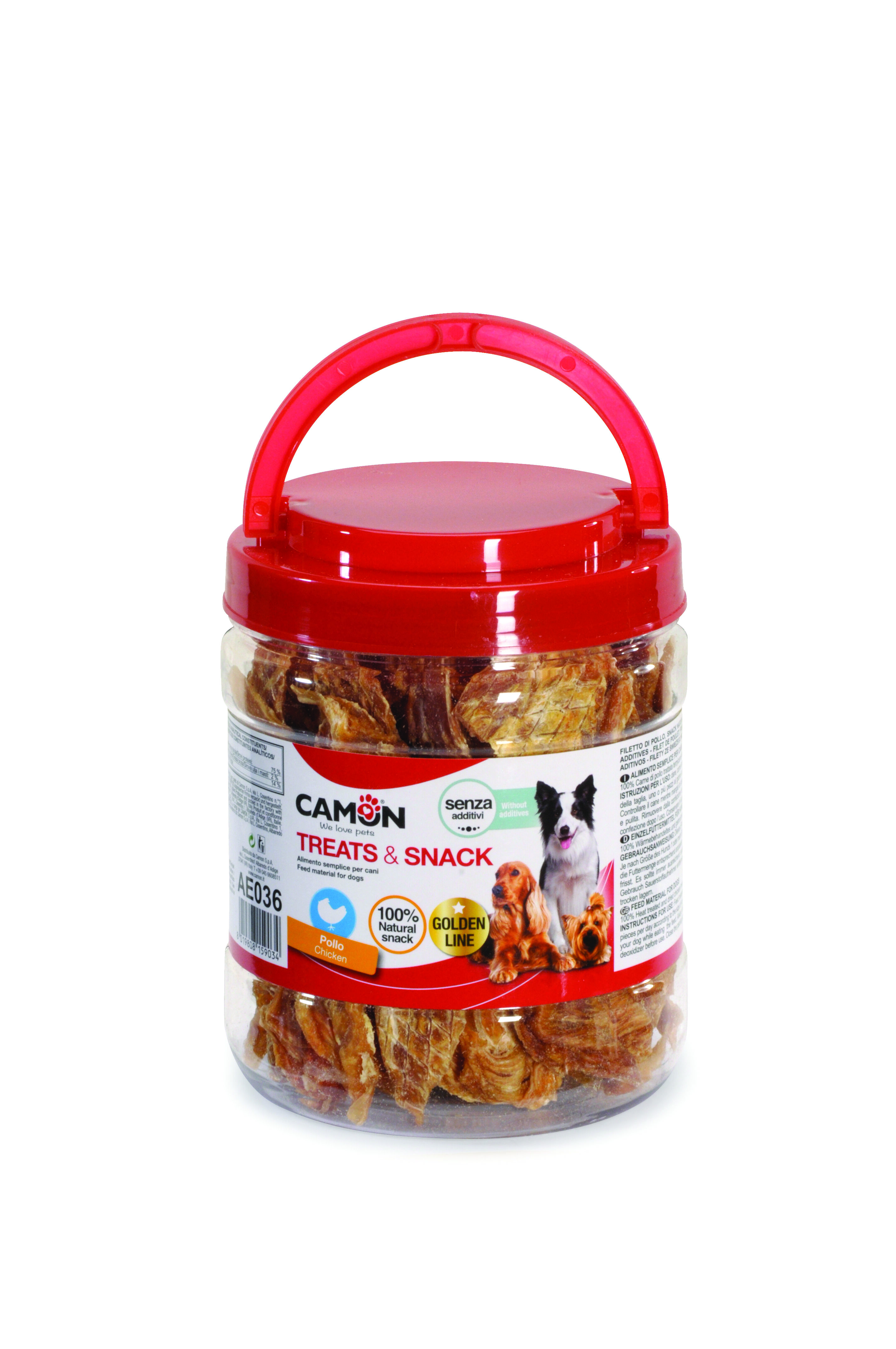 Camon - Friandises Filet de Poulet pour Chiens - 500g Image num&eacute;ro 1