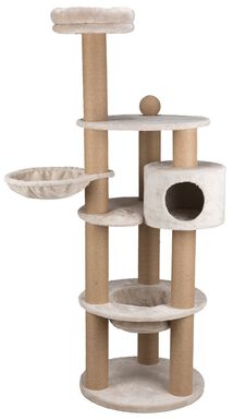 Trixie - Arbre à chat Nigella gris clair - 177 cm