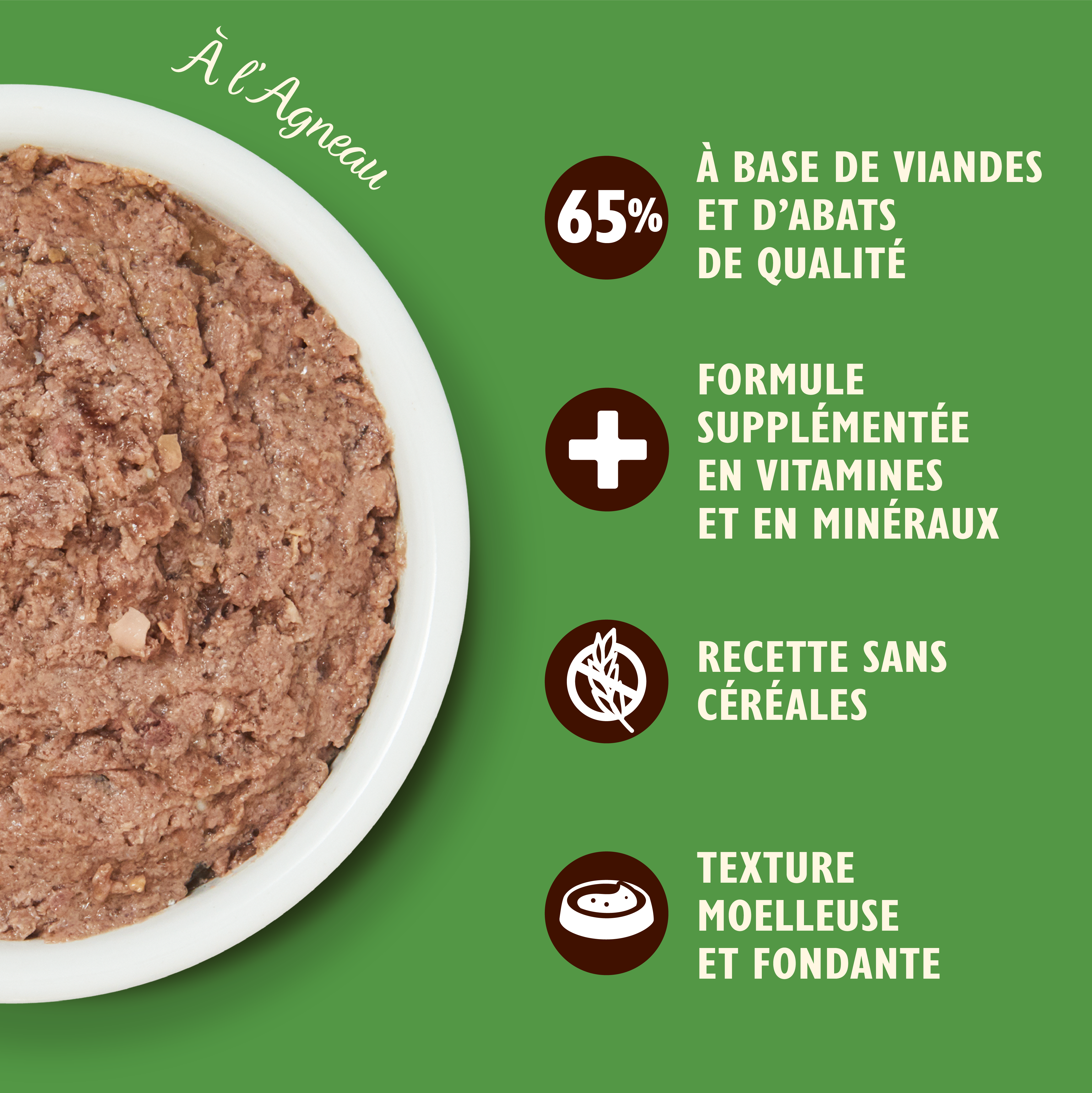 Lily's Kitchen - Terrine Recette sans C&eacute;r&eacute;ales &agrave; l'Agneau pour Chats Adultes - 85g Image num&eacute;ro 4