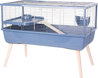 Zolux - Cage CAV Neolife Bleu pour Cochons d'Inde - 100cm