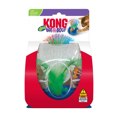KONG - Jouet Bat-A-Bout Glow Aquarium pour Chats