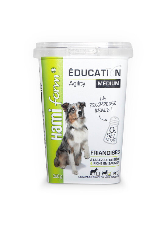 Hamiform - Friandises Education Medium au Saumon - 260g Image numéro 1 Hamiform - Friandises Education Medium au Saumon - 260g Image numéro 1