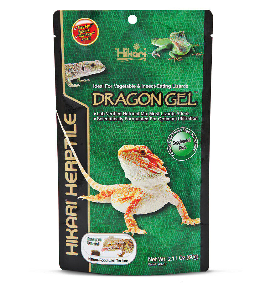Hikari - Aliment Dragongel en Gel&eacute;e pour Reptiles - 60g Image num&eacute;ro 1
