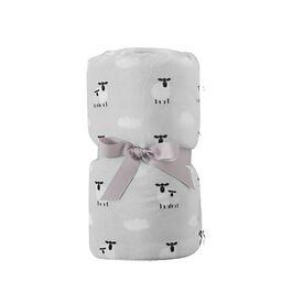 Leeby - Couverture Mouton pour Chiens - Gris