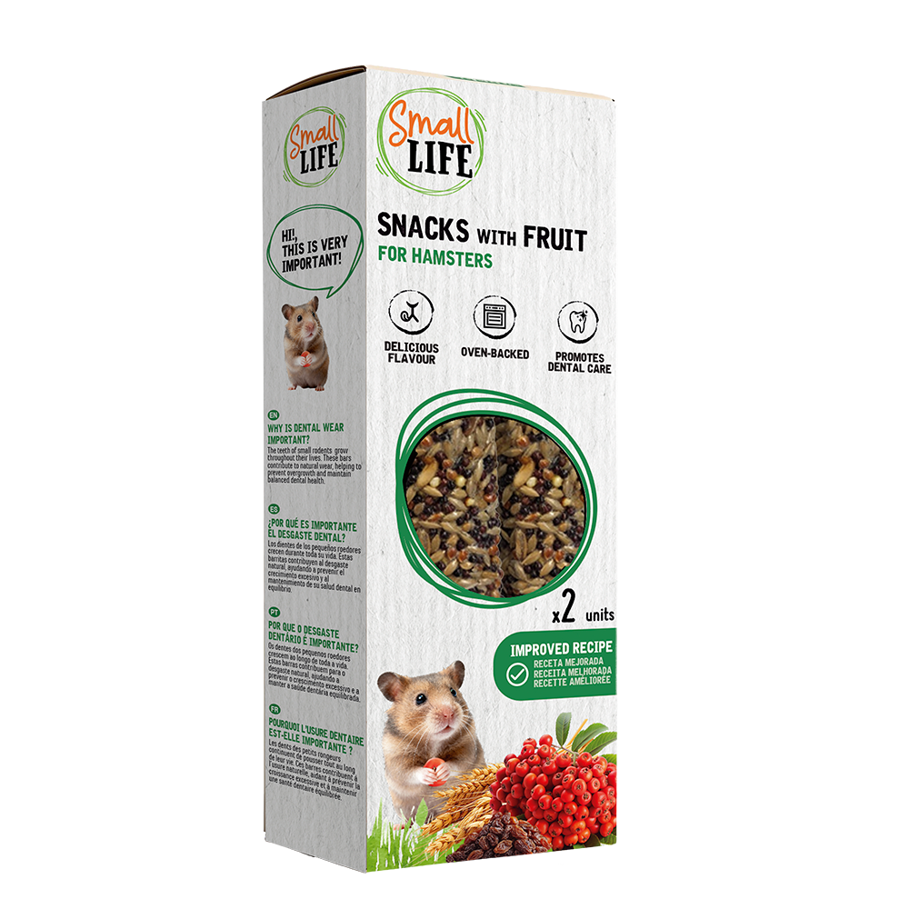 Small Life - Snack aux Fruits pour Hamsters - 115g Image num&eacute;ro 1