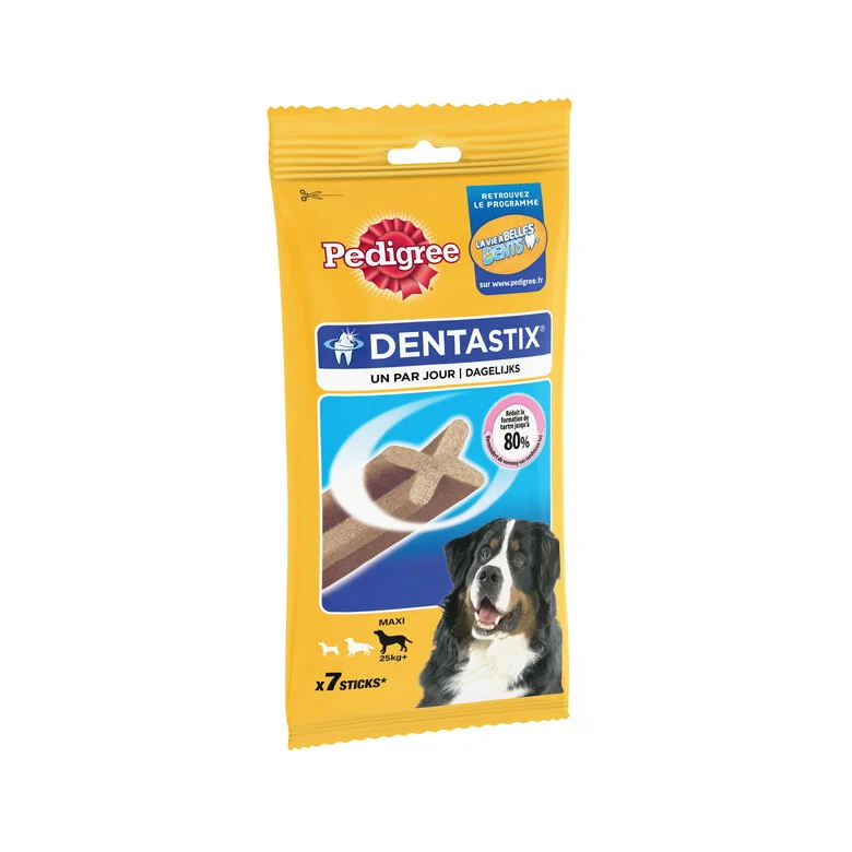 Pedigree - Friandises Dentastix pour Chien de Grande Taille - x7 Image numéro 1 Pedigree - Friandises Dentastix pour Chien de Grande Taille - x7 Image numéro 1