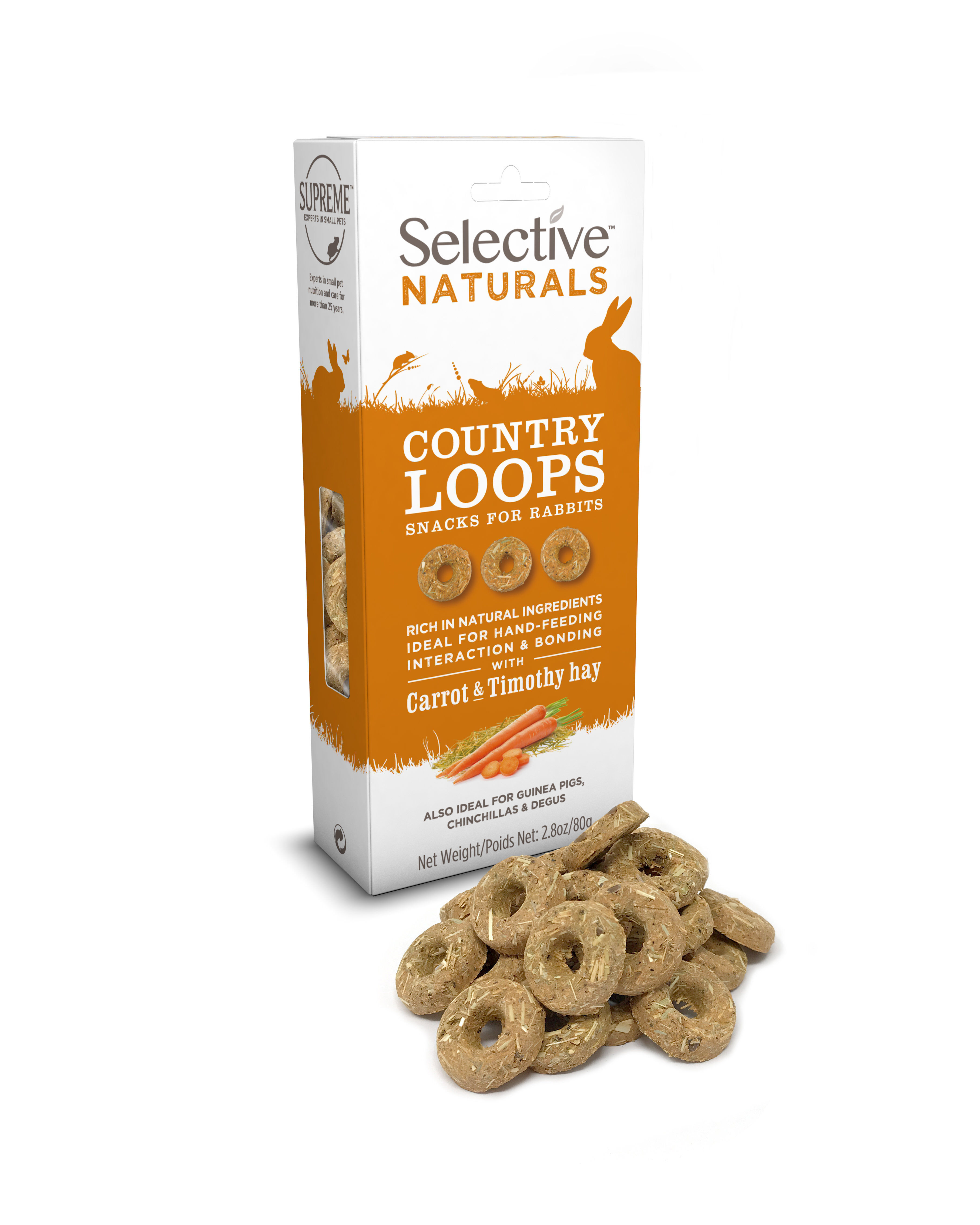 Supreme Science - Selective Naturals Country Loops pour Rongeurs - 80g Image num&eacute;ro 2