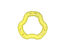 Vadigran - Jouet Anneau Jaune Vanille pour Chiens - 12cm Indicateur image numéro 2