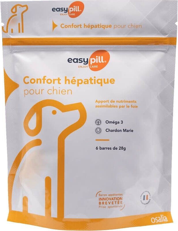 Osalia - Compl&eacute;ment Easypill Confort H&eacute;patique pour Chiens - 168g Image num&eacute;ro 1