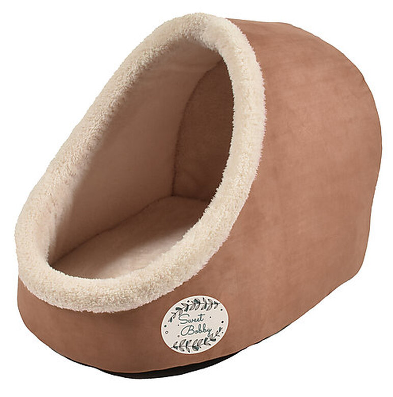 Bobby - Abri Bulle Douce Beige pour Chats - 45cm image number null