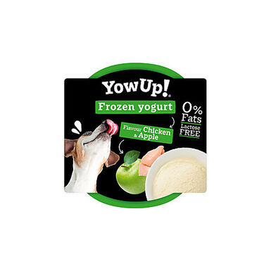 Yowup -  Yaourt Glacé au Poulet et Pomme pour Chiens - 110g