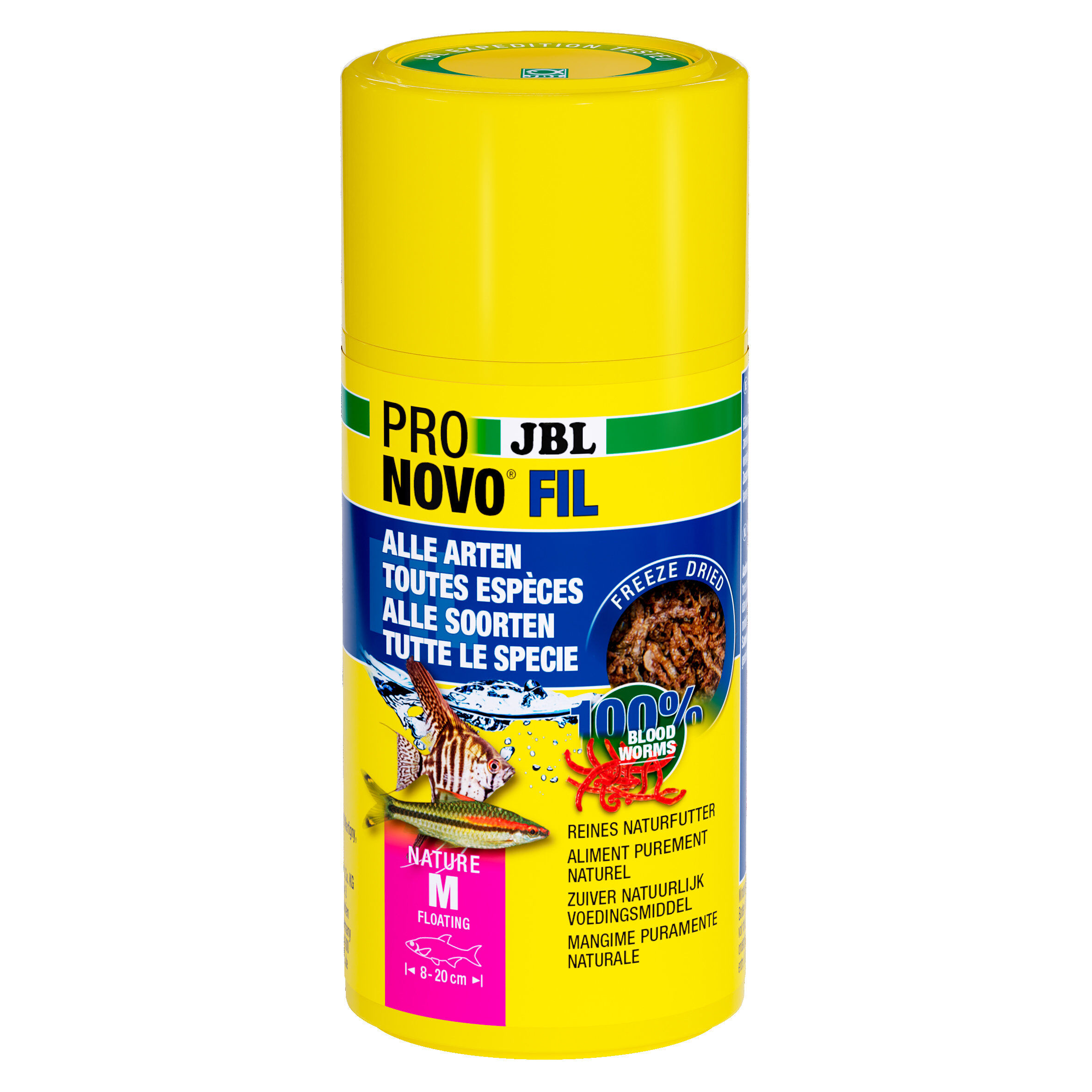 JBL - Larves de Moustiques Pronovo FIL pour Poissons d'Ornement - 100ml Image num&eacute;ro 1
