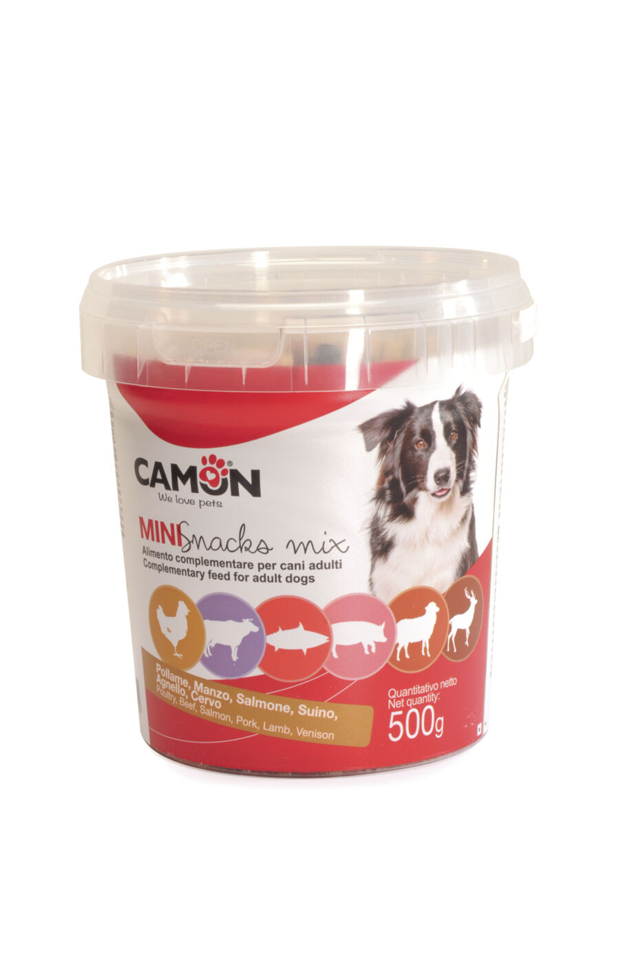 Camon - Friandises Mini Snacks Mix Viandes et Poissons pour Chiens - 500g Image num&eacute;ro 1