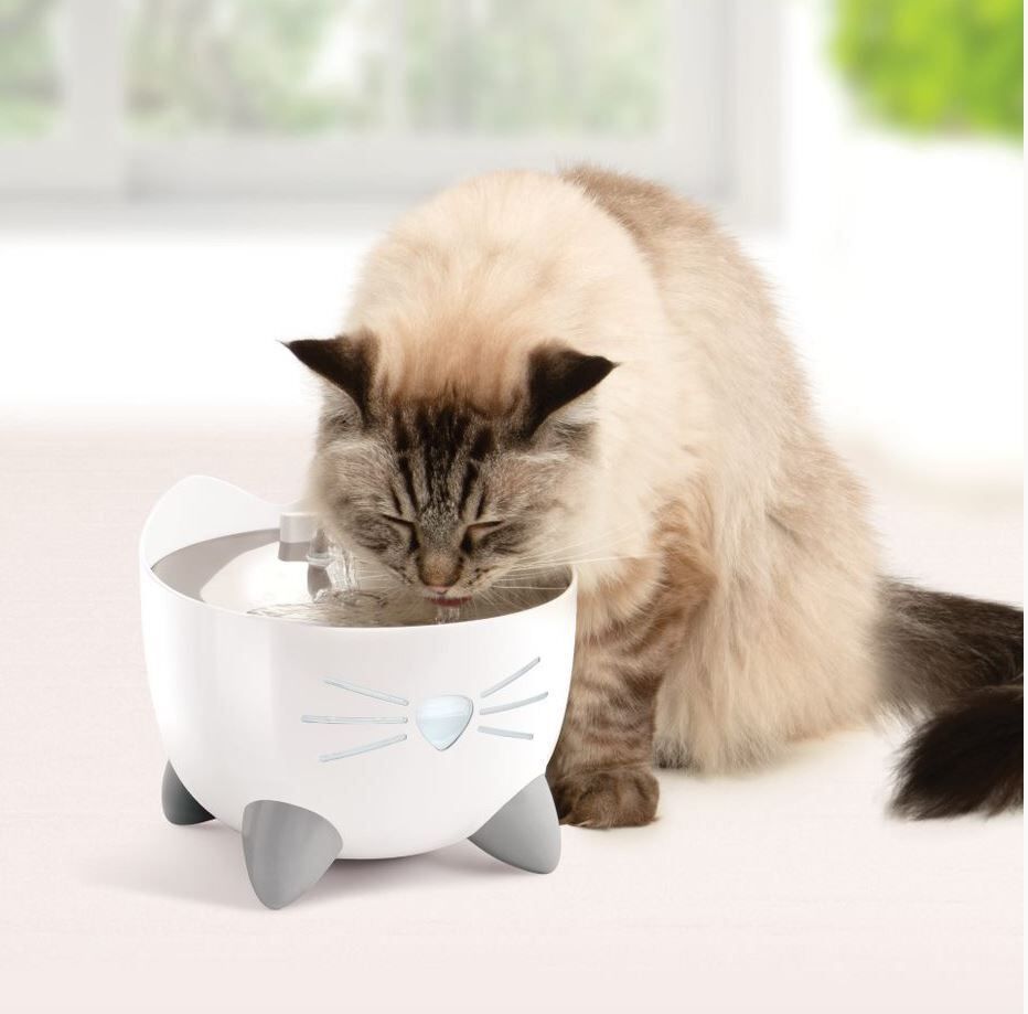 Catit - Fontaine &agrave; eau Pixi Smart Wifi en Acier pour Chat - 2L Image num&eacute;ro 2