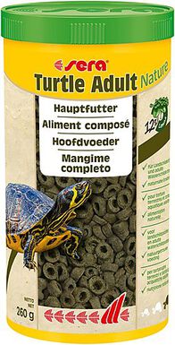 Sera - Alimentation Turtle Adult Nature pour Tortue - 1L
