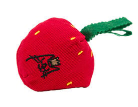 King Catnip - Jouet Fraise avec Herbe &agrave; Chat - 11,6 cm