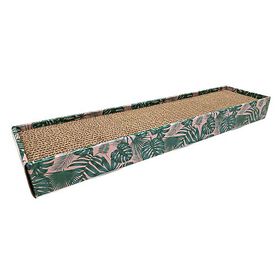 Croci - Griffoir Homedecor Texture Leaves pour Chat - 43cm